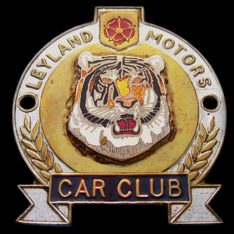 Leyland Motors Car Club car badge